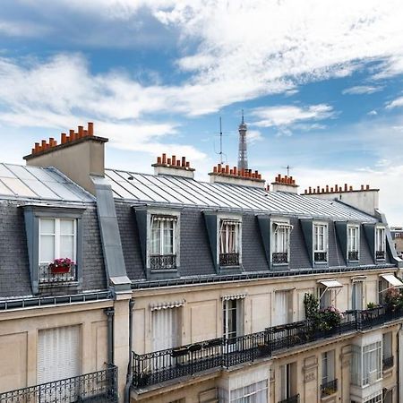 Appartement Vue Tour Eiffel Paris Exteriör bild